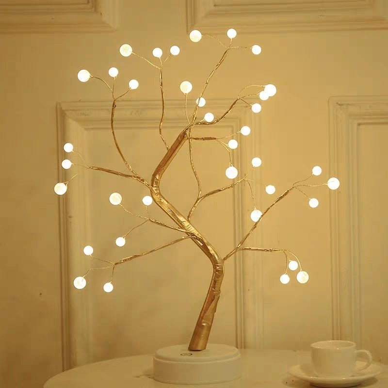 Led Copper Wire Light Bedroom Light - silverfoxgoods